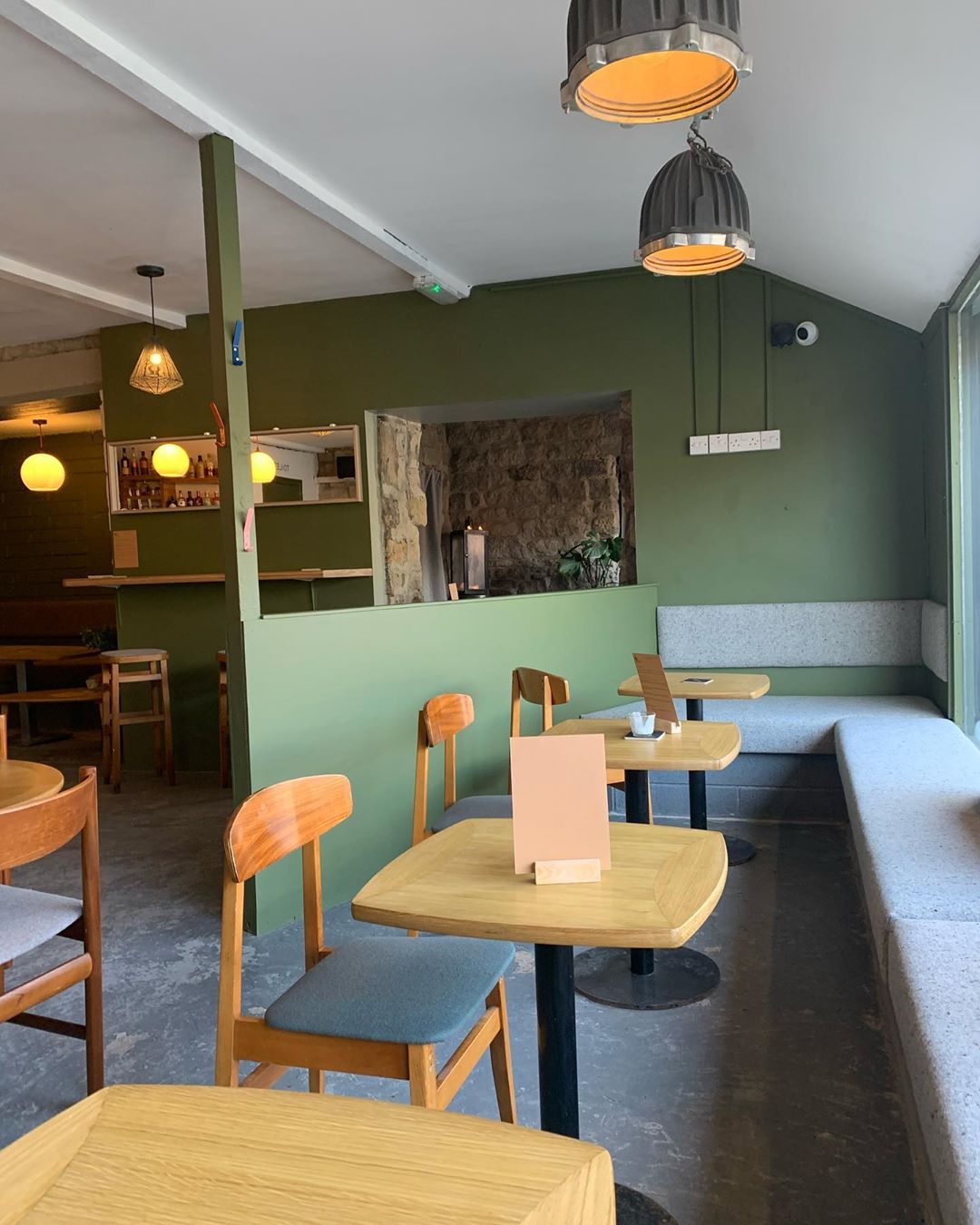 A view inside the bar