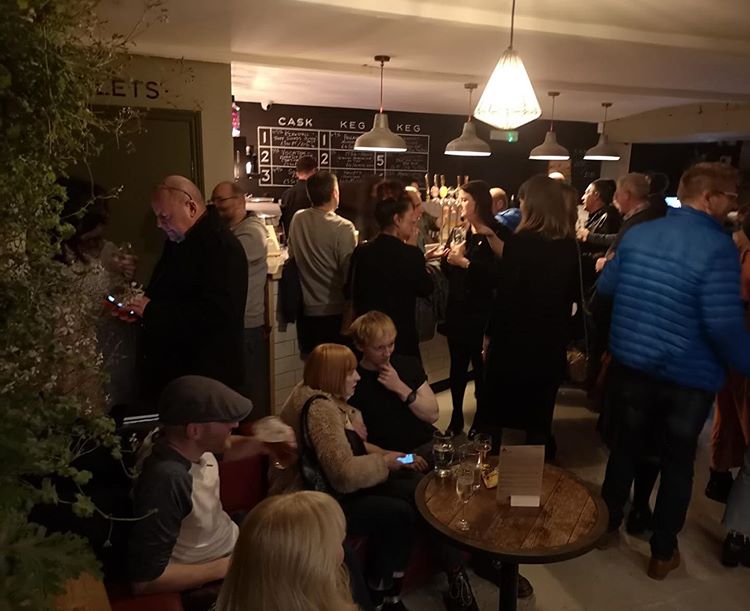 Some people in the bar